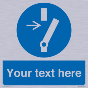 ME5162: Custom Disconnect Sign