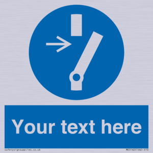 ME5162: Custom Disconnect Sign