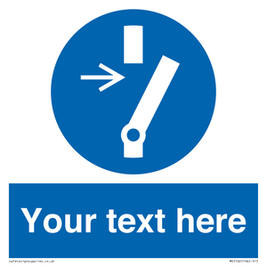 ME5162: Custom Disconnect Sign