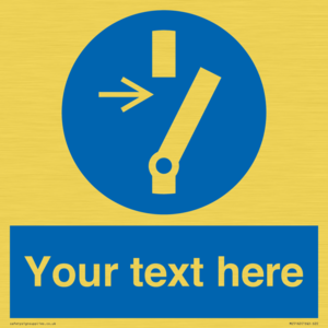 ME5162: Custom Disconnect Sign