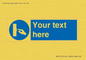 ME5173: Custom Switch Off Sign