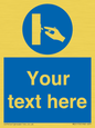 ME5173: Custom Switch Off Sign