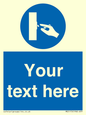 ME5173: Custom Switch Off Sign
