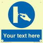 ME5173: Custom Switch Off Sign