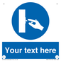 ME5173: Custom Switch Off Sign