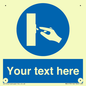 ME5173: Custom Switch Off Sign