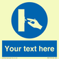 ME5173: Custom Switch Off Sign
