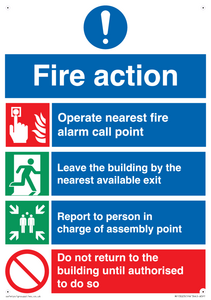MF13023: Fire action
