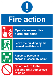 MF13023: Fire action