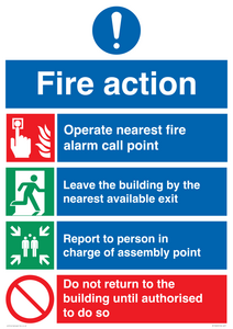 MF13023: Fire action