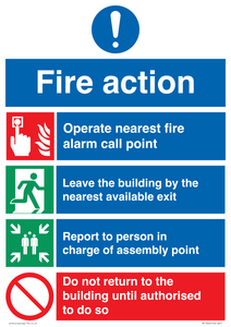 MF13023: Fire action
