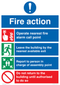 MF13023: Fire action