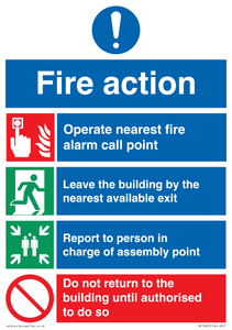 MF13023: Fire action