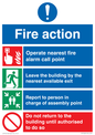 MF13023: Fire action