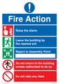 MF13920: Fire action Notice - Do not take any risks