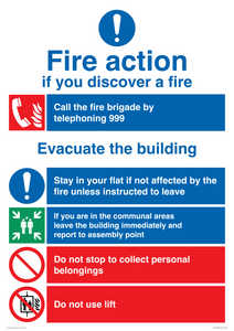 MF15262: Fire Action - Stay in flat if not affected by the fire