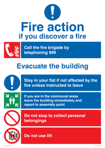 MF15262: Fire Action - Stay in flat if not affected by the fire