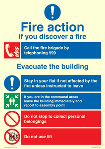 MF15262: Fire Action - Stay in flat if not affected by the fire