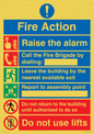 MF16570: Fire Action Call Fire Brigade with lifts