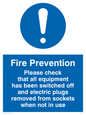 MF312: Fire prevention measures