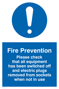MF312: Fire prevention measures