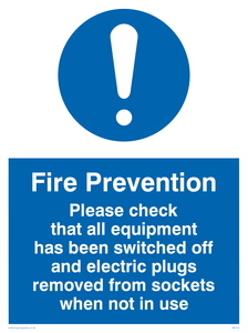 MF312: Fire prevention measures