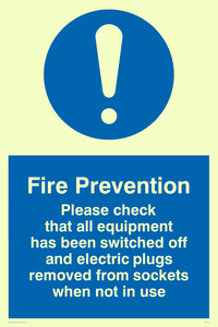 MF312: Fire prevention measures