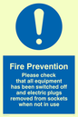 MF312: Fire prevention measures