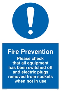 MF312: Fire prevention measures