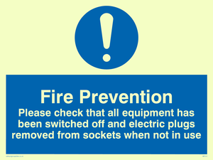 MF312: Fire prevention measures