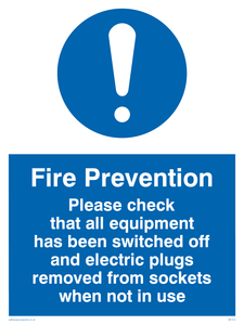 MF312: Fire prevention measures