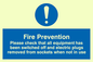 MF312: Fire prevention measures