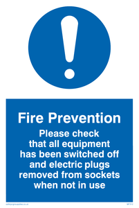 MF312: Fire prevention measures