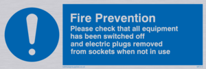 MF312: Fire prevention measures