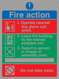 MF328: Pictorial fire action no lifts