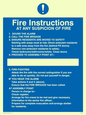 MF329: fire instructions for residential buildings