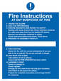 MF329: fire instructions for residential buildings