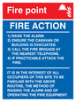 MF330: fire point & fire action for portable buildings