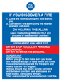 MF331: fire action if you discover a fire for hotel/guest house