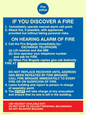 MF333: fire action if you discover a fire for hospitals