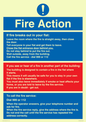 MF5748: Fire action notice Stay Put message