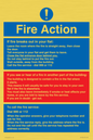 MF5748: Fire action notice Stay Put message
