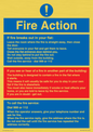 MF5748: Fire action notice Stay Put message
