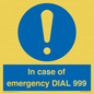 MF7144: In case of emergency DIAL 999