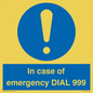 MF7144: In case of emergency DIAL 999