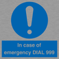 MF7144: In case of emergency DIAL 999