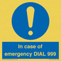 MF7144: In case of emergency DIAL 999