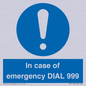 MF7144: In case of emergency DIAL 999