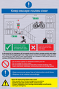 MF7158: Keep escape routes clear for flats