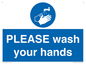 MH15953: PLEASE wash your hands